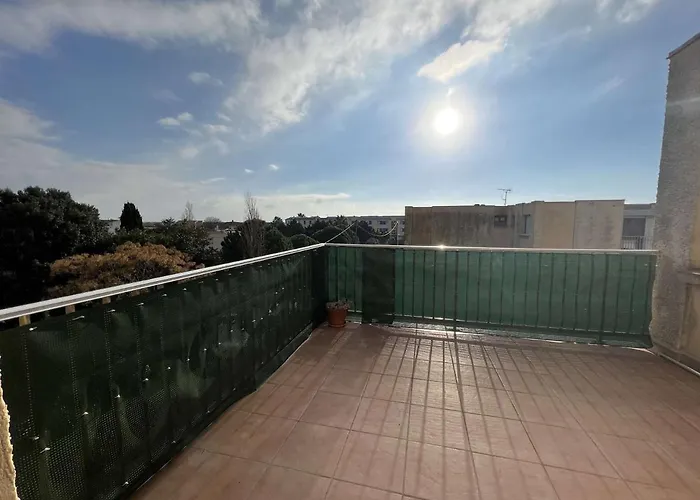 T2 Avec Terrasse, Climatisation, Parking - - Fr-1-701-6 Valras-Plage